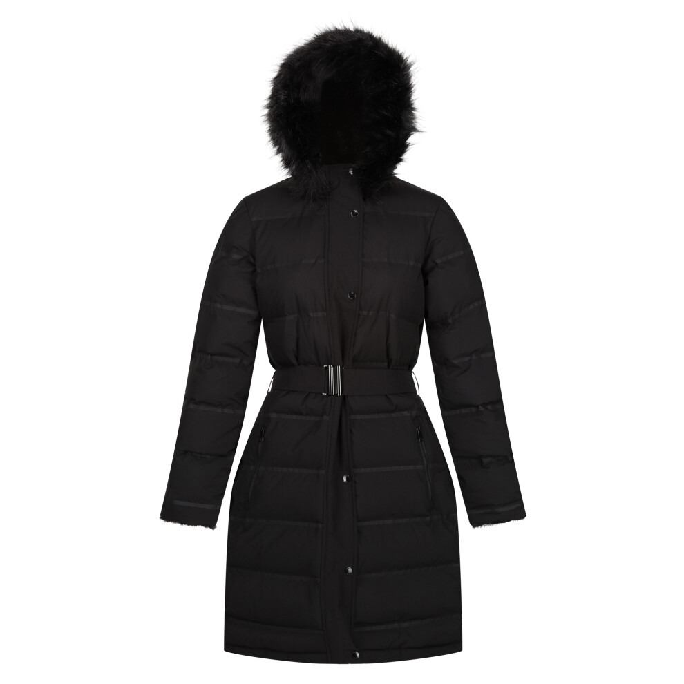(14 UK, Black) Regatta Womens/Ladies Daleyza Thermal Parka