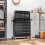 Homcom HOMCOM Rolling Tool Chest Lockable Roller Cabinet with with 14 Drawers Black 1