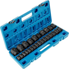 Vevor CJTT12IN26PC00001V0 0.5 in. Impact Socket Set - 26 Piece