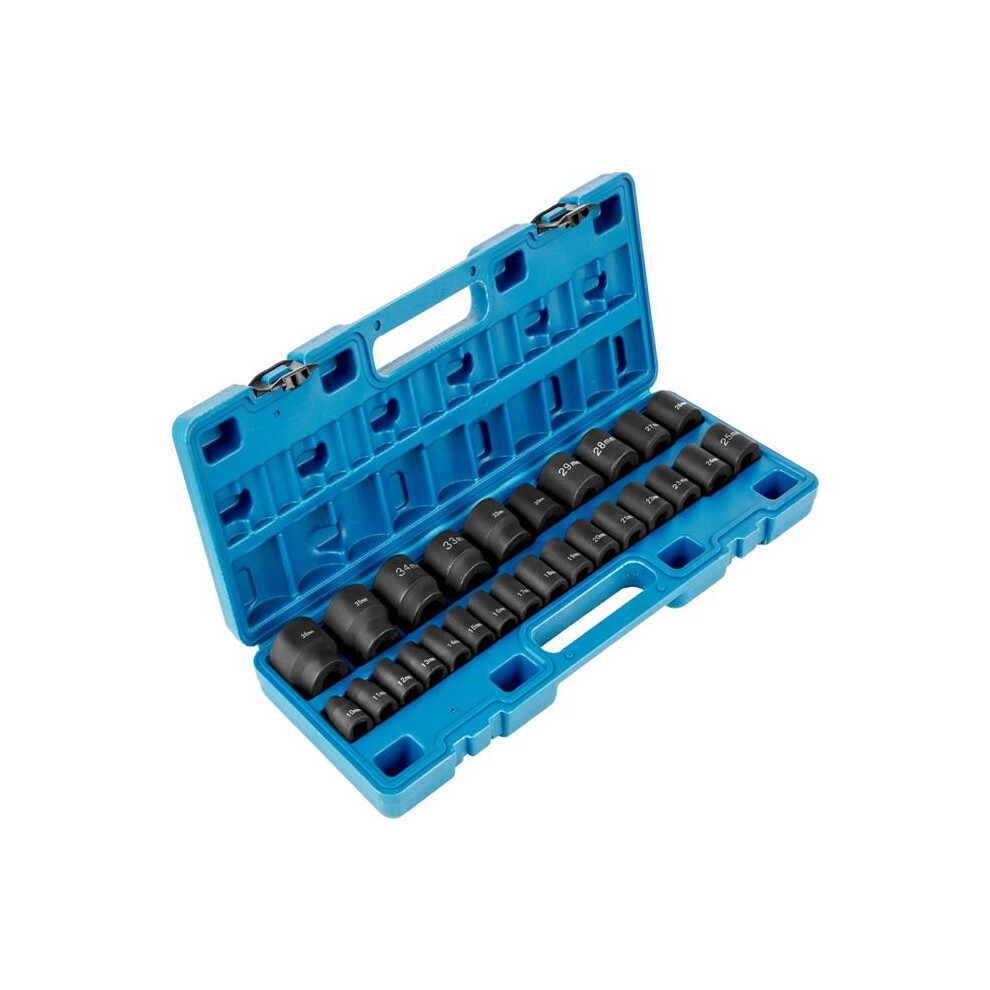 Vevor Cjtt12in26pc00001v0 0.5 In. Impact Socket Set - 26 Piece
