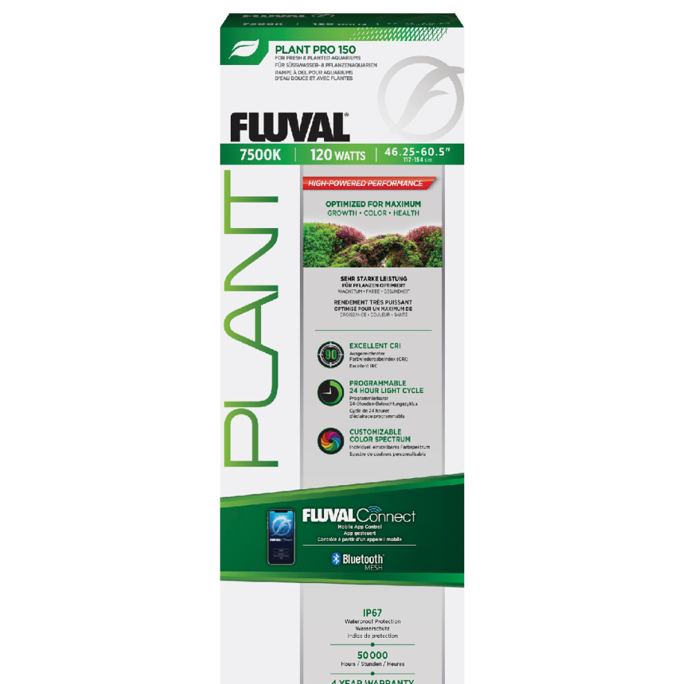 (120W) Fluval LED Plant Pro 4.0 Light Units Aquarium Fish Tank Plants Lightning