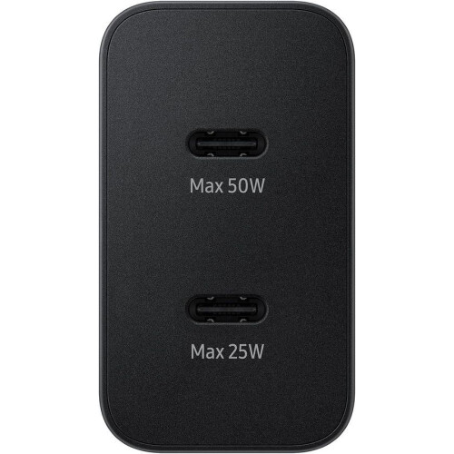 Samsung 50W USB C Mains Charger with 5 Amp Type C Cable Black EU Plug 1