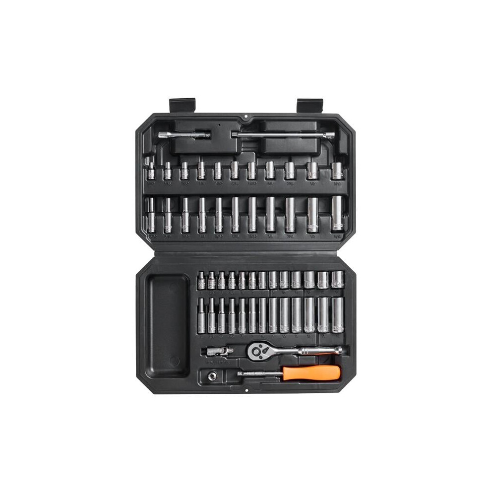 Vevor TTZTSB5514SAEZ9N5V0 0.25 in. Drive Socket & Ratchet Set