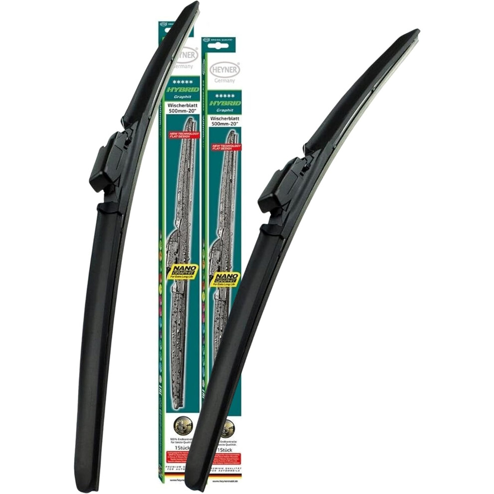 Heyner Store Heyner Germany Windscreen Wiper Blades Set Fits: Mercedes A Class 2015 2016 2017 2018 2019 2020 24" 19" Tlm