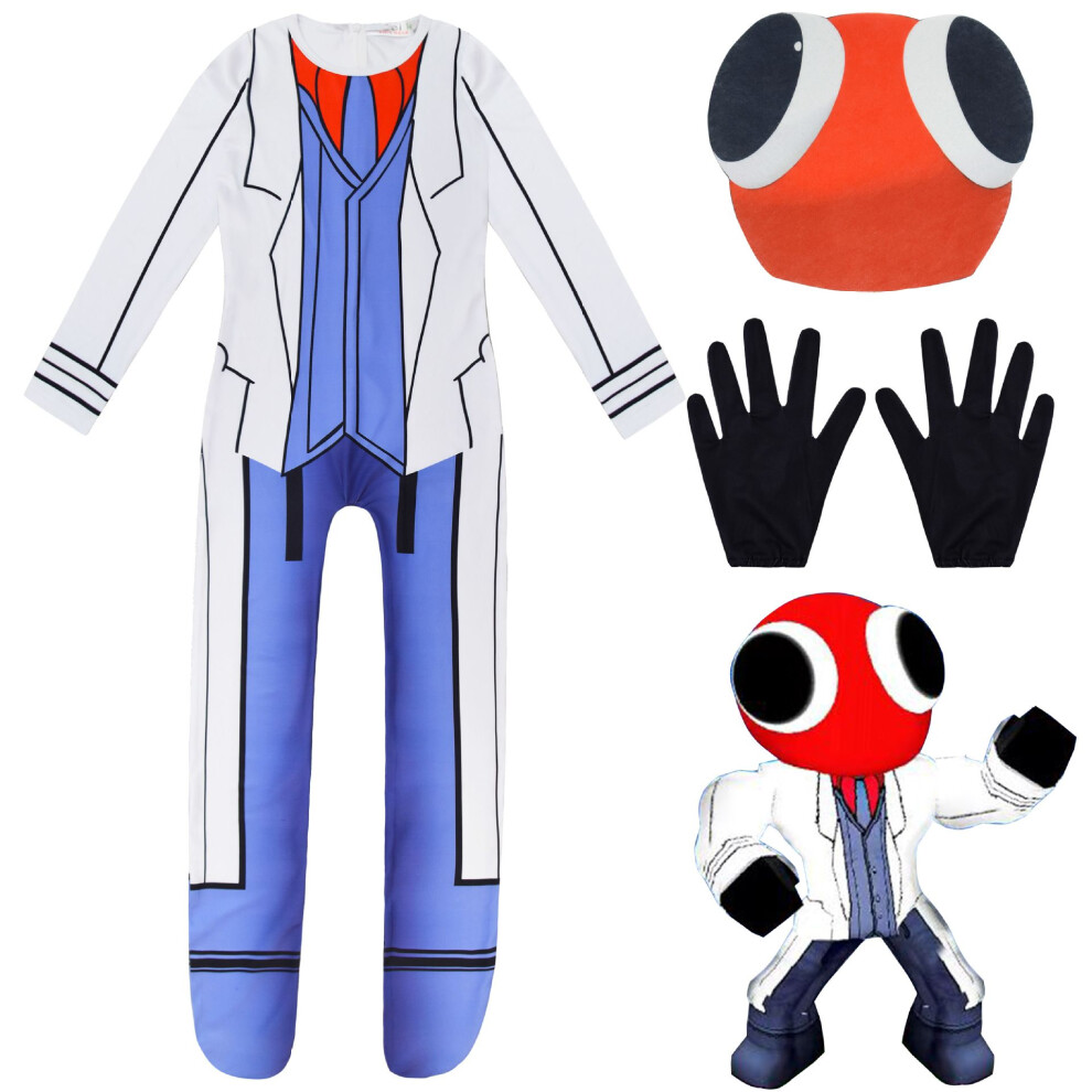 (120Yard) Roblox Friends Rainbow Ant Man Kid Halloween Jumpsuit Mask Costume Gift Cosplay Not,Specified