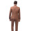 (S,Black)Men's Slim Fit 3 Piece Suit, One Button Solid Jacket Vest Pants Set 4