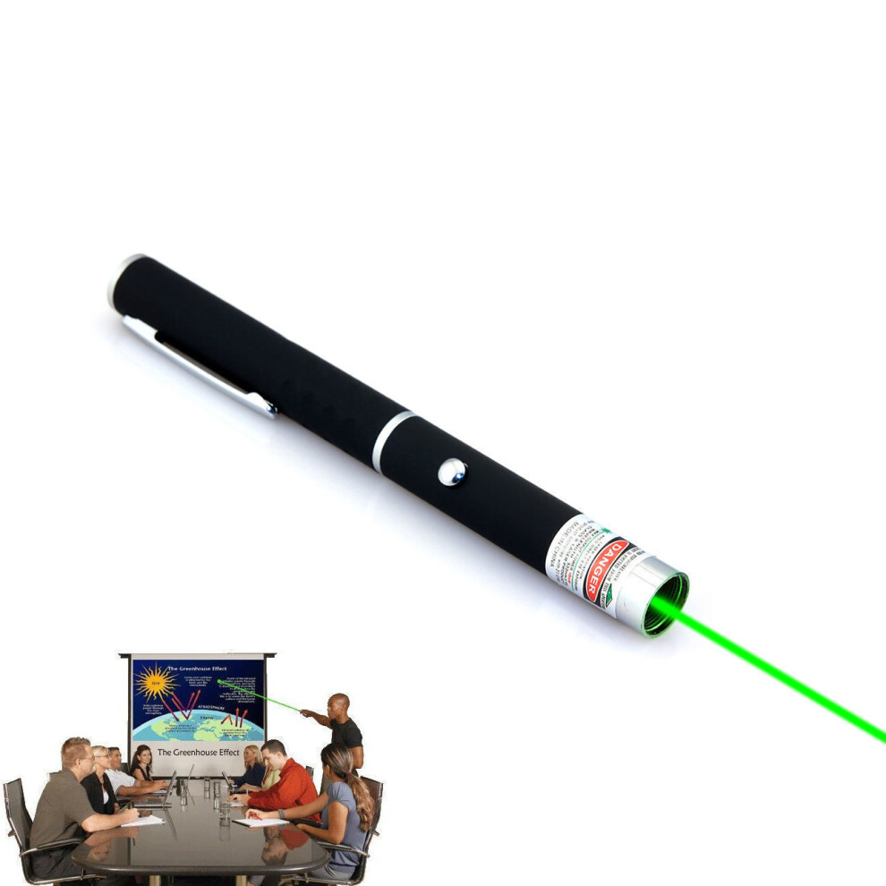 High Military Power 5mw 532nm Green Laser Pointer Pen Visible Lazer Light Beam