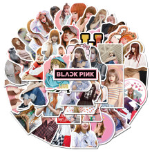 (50pcs) Lisa Blackpink 50pcs Stickers Diy Waterproof Laptop Removable Bike Phone Decals