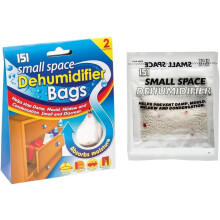 6 x Packs Small Space Dehumidifier 2 Sachets Per Pack Stops Damp Mould Mildew Condensation