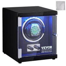 Vevor SBZDSLH1Z00045VTTV1 Single Watch Winder for Men & Womens Automatic Watch