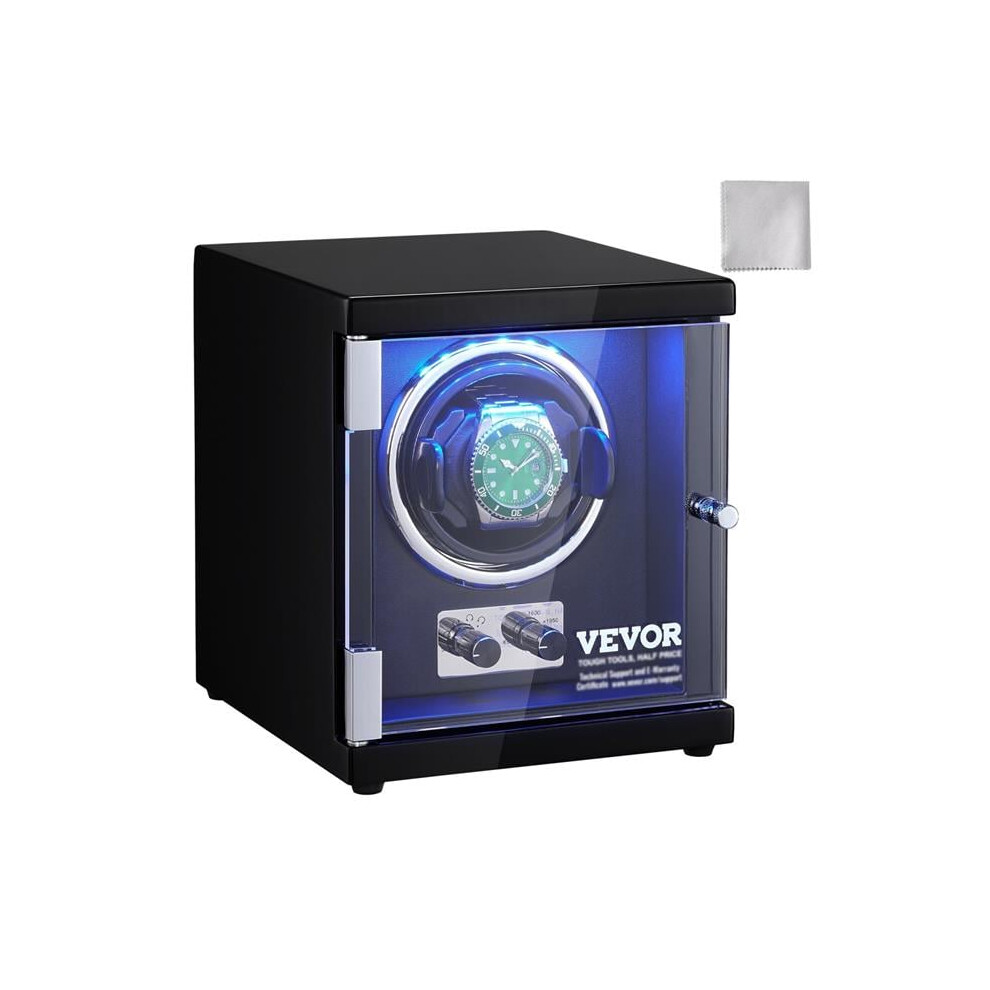 Vevor SBZDSLH1Z00045VTTV1 Single Watch Winder for Men & Womens Automatic Watch