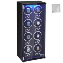 Vevor SBZDSLH8Z0008YD62V1 Black PU Watch Winder