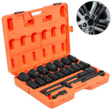 Vevor TT22PCCJTT0000001V0 0.75 in. Impact Socket Set, 22 Piece
