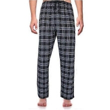 (L,gray)Mens Loose Sleep Bottoms Pajama Bottoms Casual Pants Daily Loose Fit High Waist Stretchy Sleeping Trousers