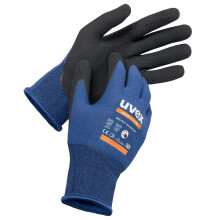 (10/X-Large) 10 x Uvex Work Safety Gloves ESD Touchscreen