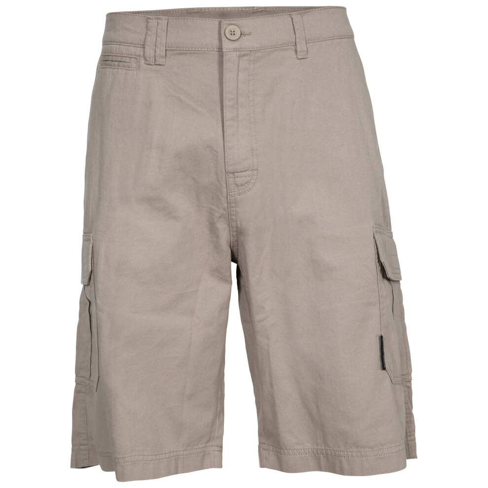 (XXS, Oatmeal) Trespass Mens Cargo Shorts Walking Rawson