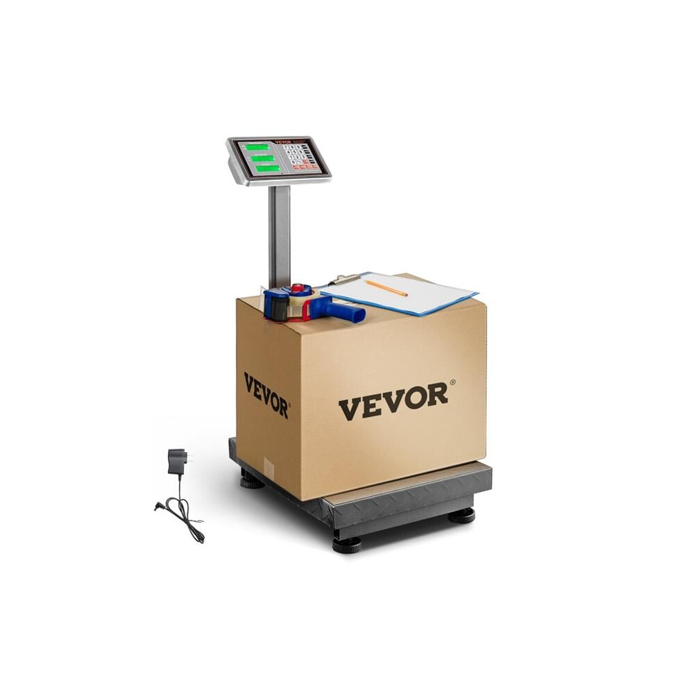 Vevor YTSYSCYXBDG16OGS7V5 600 lbs Computing Digital Platform Scale