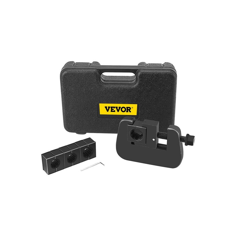 Vevor YGQA-CRGYKQTJ0001V0 7843B Manual A-C Handheld Air Hose Crimper Tool Kit With 4 Dies Whole Set