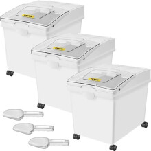 Vevor MX40QKSGM00000001V0 10.5 gal Ingredient Storage Bin - 3 Piece