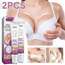 (2Pcs)1/2pcs 20g Roller Ball Breast Massage Cream Plump Firm Breasts Round Breasts Postpartum Sagging Plump Firming Breast Care