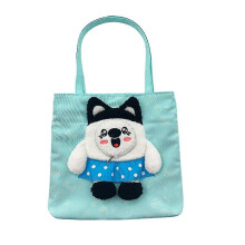 (Blue)Pet Canvas Shoulder Carrying Bag, Cute Pet Canvas Shoulder Bag Cat Carrier