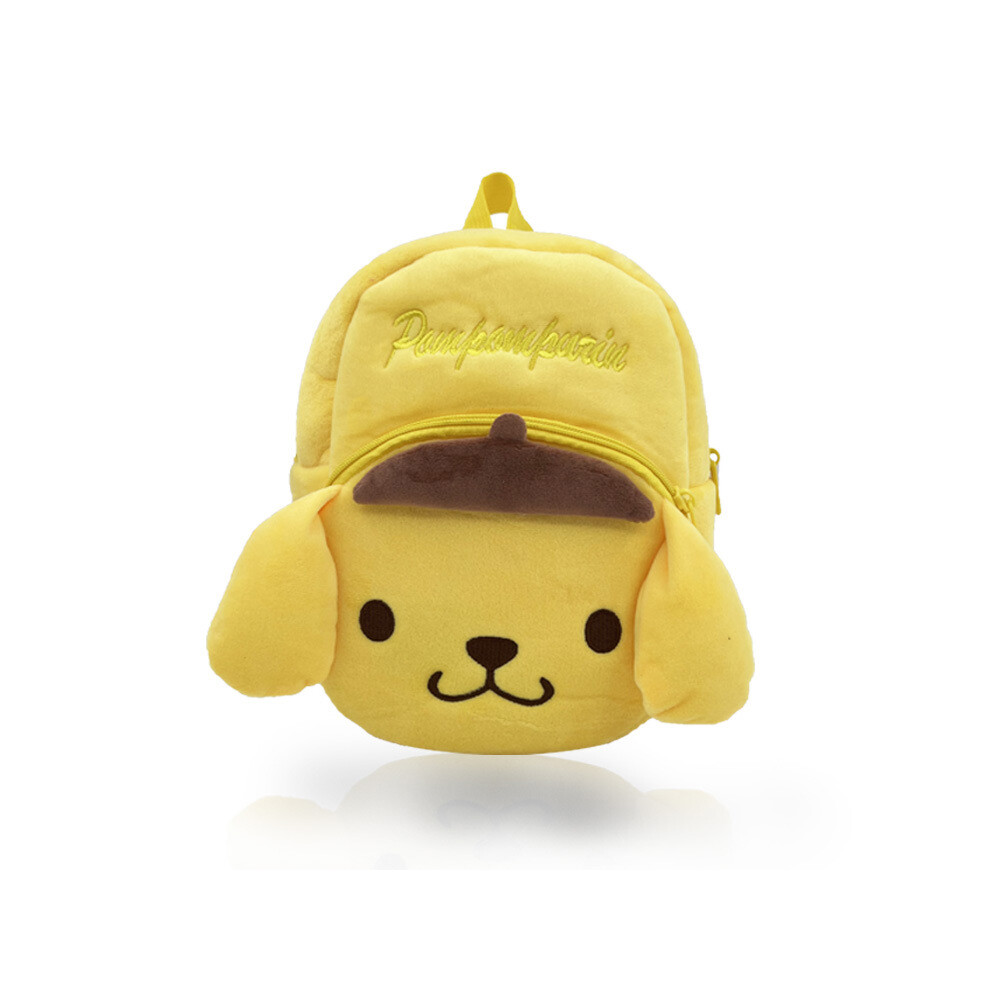 (Pompompurin) Cartoon Cinnamoroll Sanrio Plush Toddler Bag Daily Use Backpack Gifts Birthday-image-OPC-PFZJXKW-NEW
