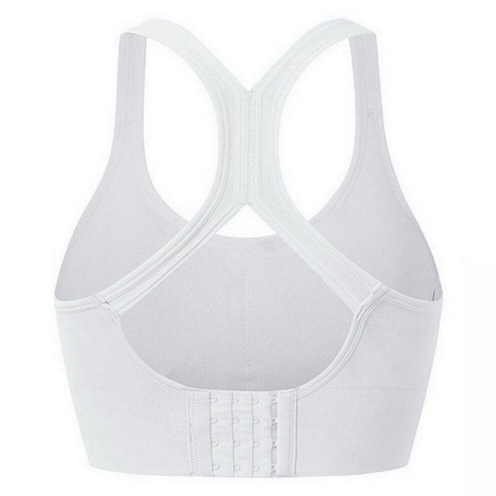 (white, XXL) Female Brassiere Wireless Sports Vest Bras Women Underwear Sexy Seamless Bralette with Pad Bra Push Up Cotton Tops Lingerie