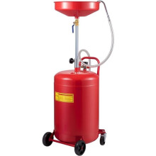 Vevor QCPJLBHDYF20UAJ6WV0 20 gal Waste Oil Drain Tank Fluid Fuel Transfer Drainage