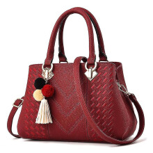 (Claret)Handbags Women Bags Er Women's Shoulder Bag Ladies Hand Bags Fe Bags Tote Handbag