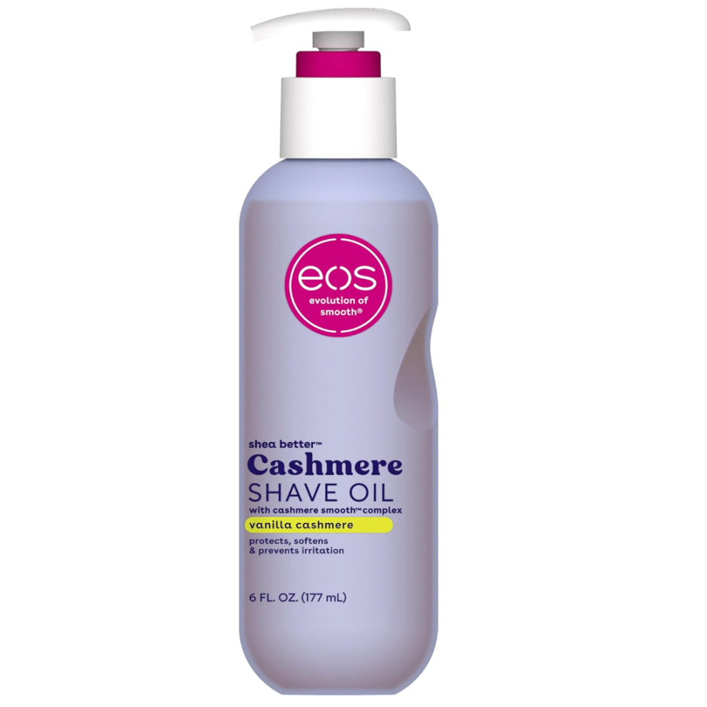eos Cashmere Skin  Shave Oil,Vanilla Cashmere,Soothing and Moisturizer