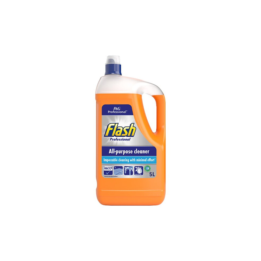 Flash Professional All-Purpose Cleaner Citrus 5L (Case Of 2) Light