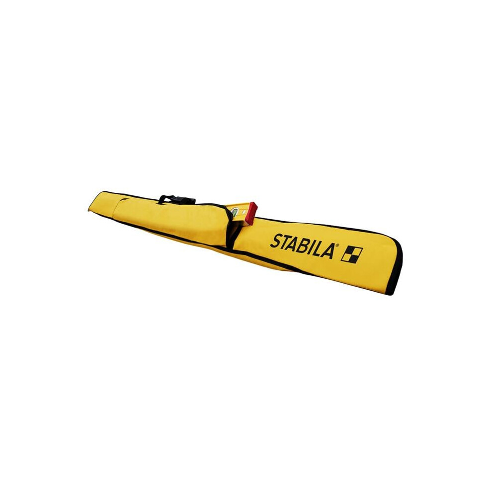 Stabila  8 x 2 in Nylon 6 ft. to 10 ft. Plate Level Carrying Pocket, Yellow - Case of 2