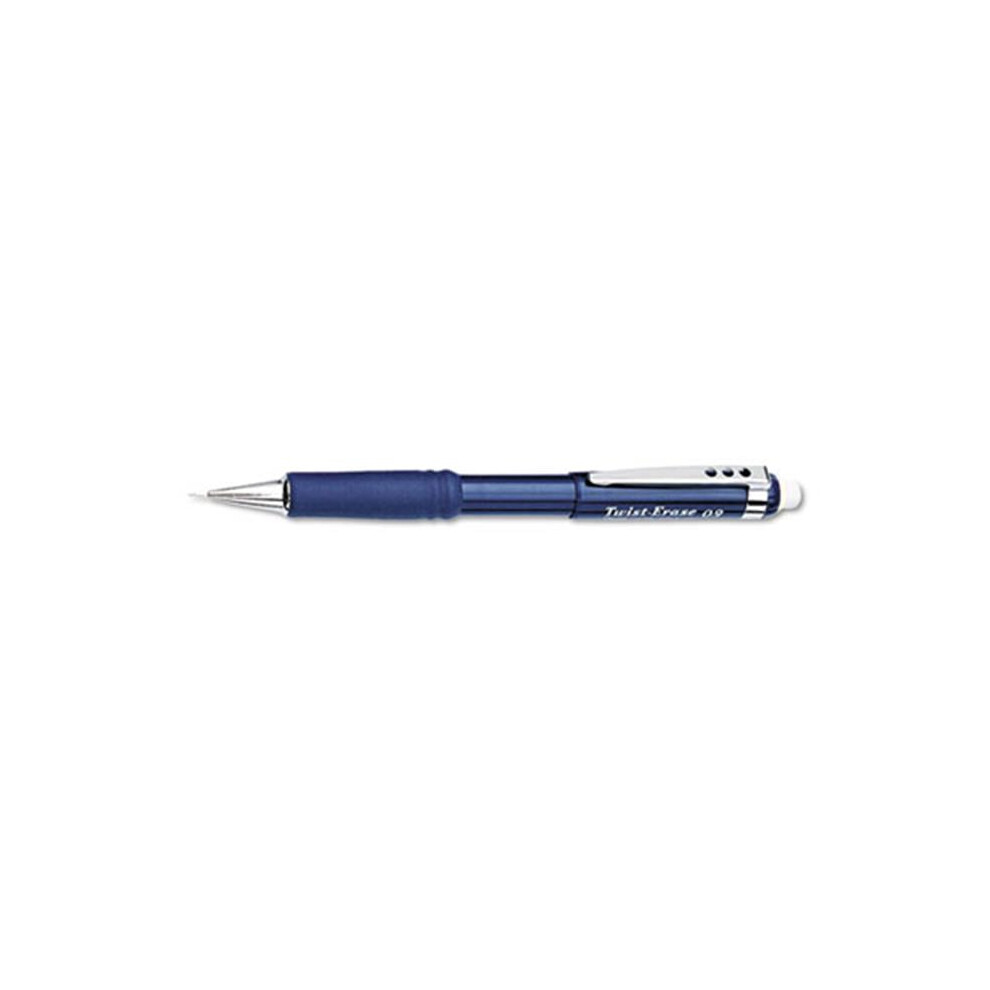 Pentel  Twist-Erase III Mechanical Pencil  0.9 mm  Blue Barrel