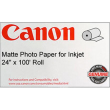 Canon  Matte Coated Paper  170 gsm  24'' x 100 feet  Roll
