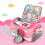 (Pink) Organizer Bag for Toniebox Player 4