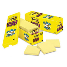 3M Super Sticky Notes 3 x 3 Canary Yellow 24 90-Sheet Pads Pack