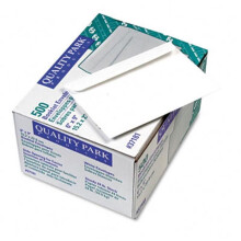 Quality Park Open Side Booklet Envelope Contemporary 9 x 6 White 500/box