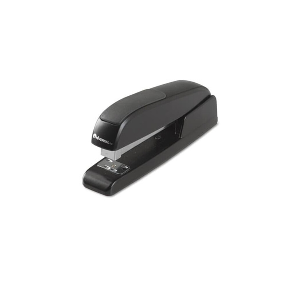 Universal  Executive Full Strip Stapler  20-Sheet Capacity  Black