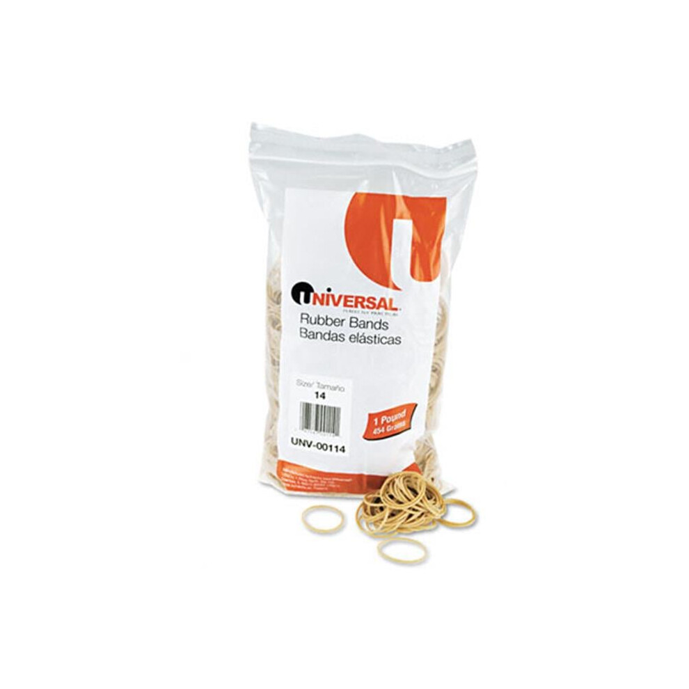 Universal  Rubber Bands- Size 14- 2 x 1/16- 2360 Bands/1lb Pack