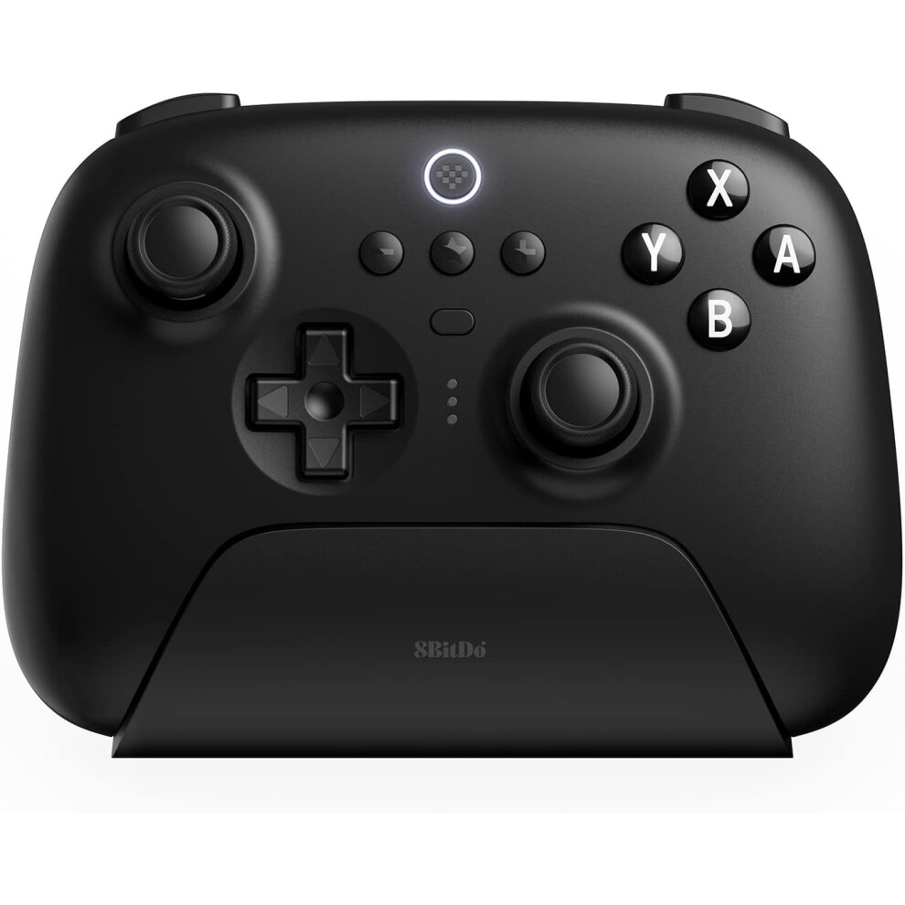 Ultimate Bluetooth and 2.4g Controller with Charging Dock for Switch and Windows - Black, Multi-function Charging Dock - Stable Connection,-image-OPC-PFZKGXS-NEW