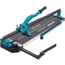 Vevor CZQGJ600MMSDDGDZCV0 24 in. Manual Tile Tile Cutter Tools with 0.6 in. Cap Single Rail Double Bracket