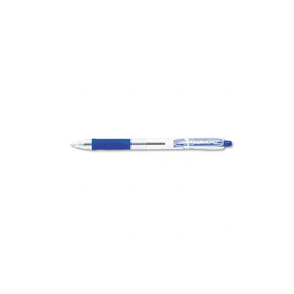 Pilot Easytouch Ballpoint Retractable Pen Ink Medium Point Dozen Dz Blue