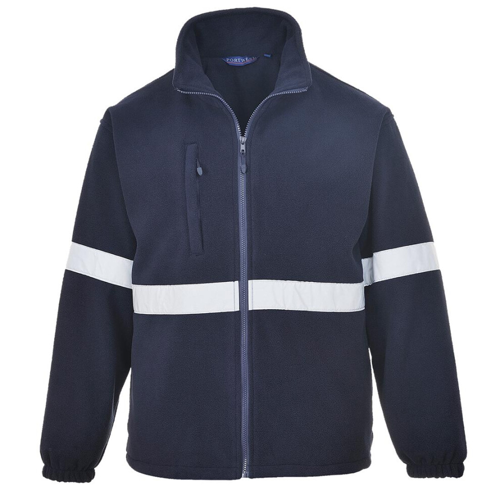 (XL, Navy) Portwest Mens Iona Lite Fleece Jacket