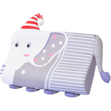(Anxiang) Animal Design Child Pillow, Ergonomic Soft Pillows for Boys Girls, Super Soft Breathable Cot Pillow, Lightweight Neck Support Pillow, 18x 10 Inch