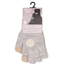 (Grey) Kids' Touch Screen Gloves , Warm & Comfortable Winter Gloves
