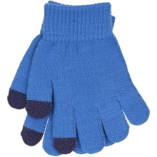 (Royal Blue) Kids' Touch Screen Gloves , Warm & Comfortable Winter Gloves