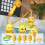 Cute Cartoon Duck Design Electric Bath Toy 9