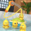 Cute Cartoon Duck Design Electric Bath Toy 1