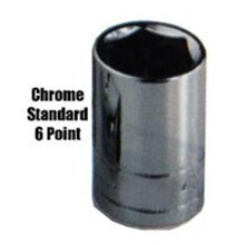 Socket 18mm 0.5 Inch Drive Standard 6 Point