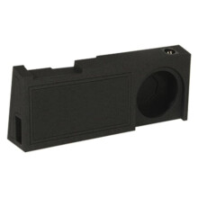 Single 10 in. QBomb Single Sealed Subwoofer Enclosure for Chevy Crew 2014-2018